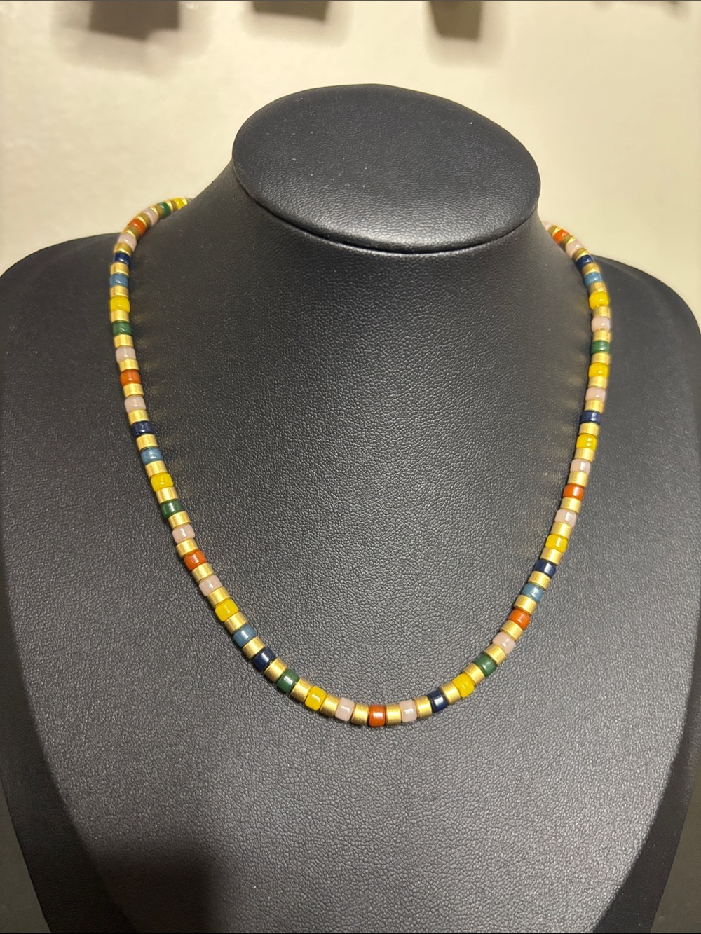 Madewell Boho Dainty Stone Multicolor Beaded Necklace - Women Jewelry